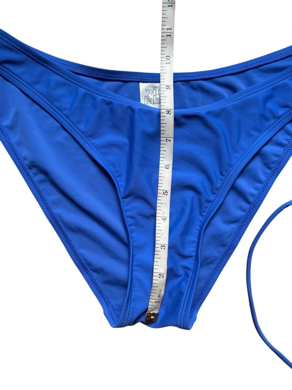 wild fable Royal Blue Three-Piece Bikini Set